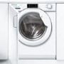 Refurbished Candy Smart CBW48D1W4-80 Integrated 8KG 1400 Spin Washing Machine White