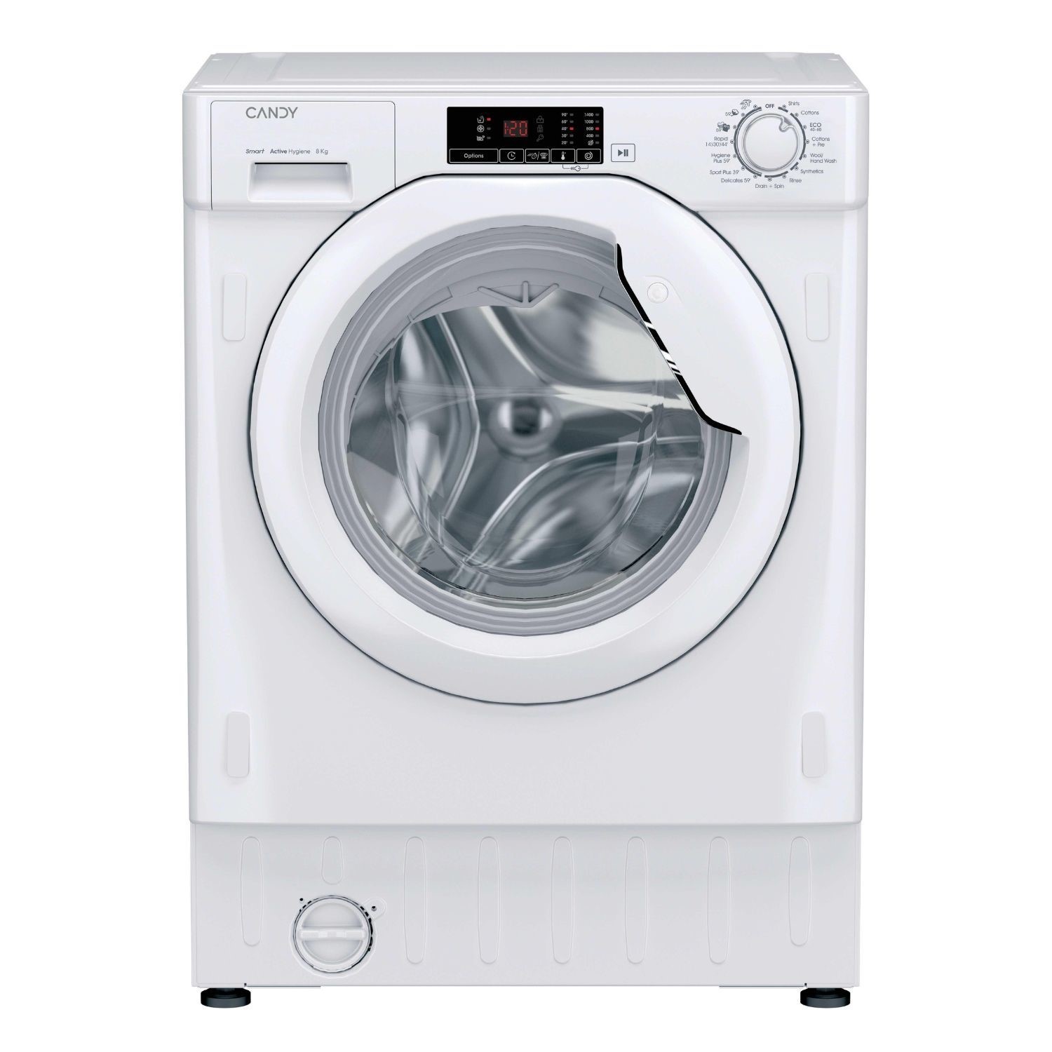 Smart 1400rpm Integrated Washing Machine