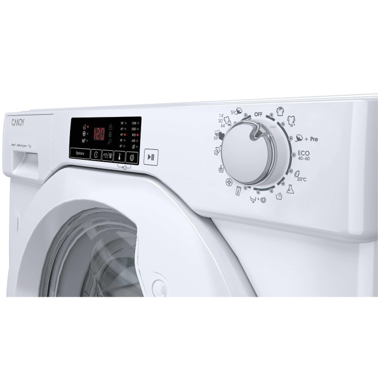 Candy Smart 8kg 1400rpm Integrated Washing Machine  - White