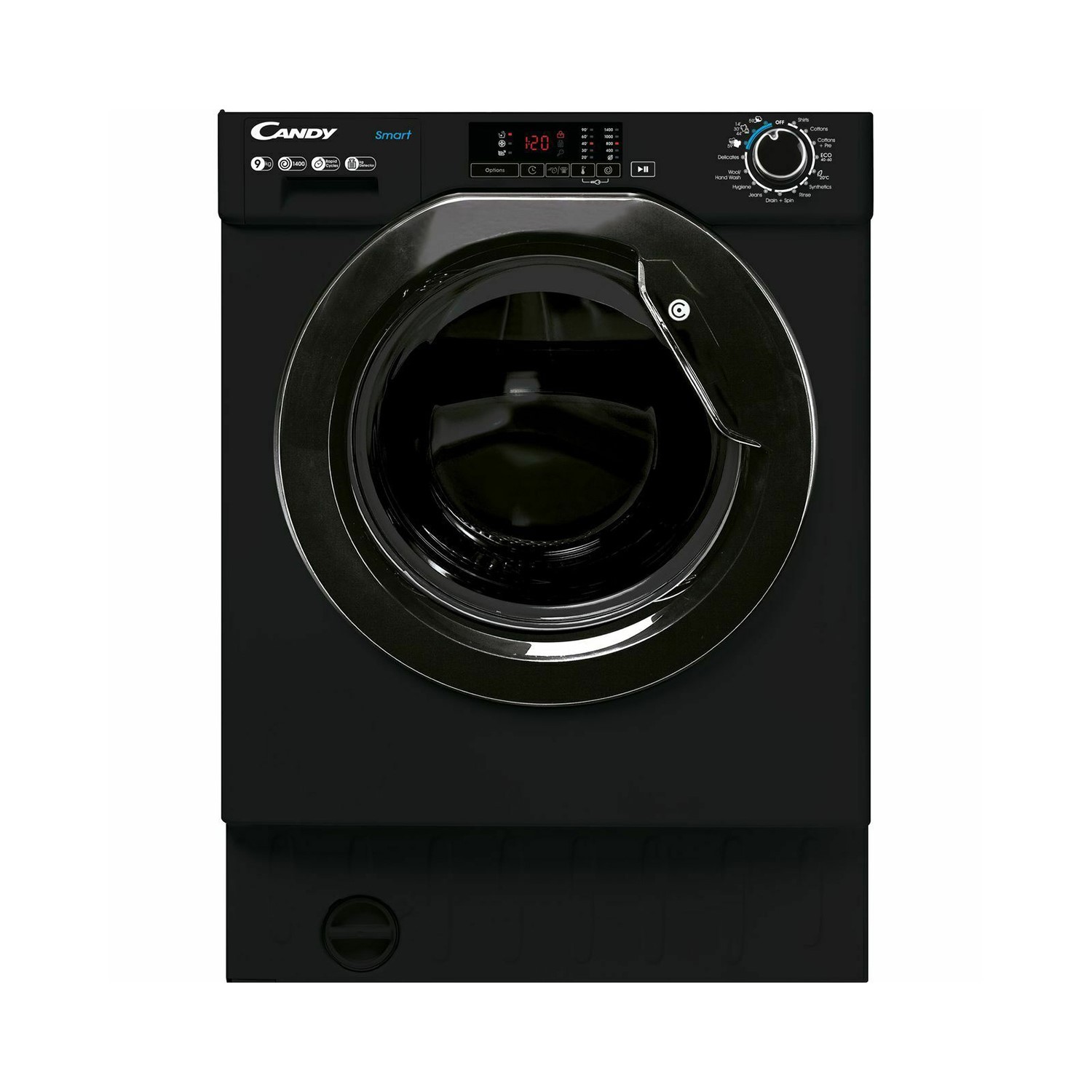 Refurbished Candy CBW 48D1BBE/1-80 Integrated 9KG 1400 Spin Washing Machine