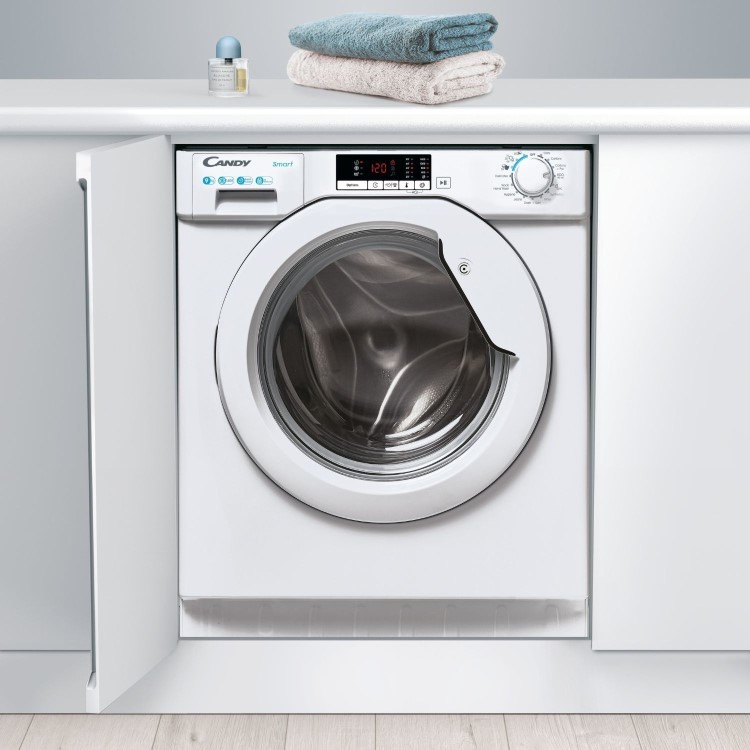 Candy  Smart 9kg 1400rpm Integrated Washing Machine - White