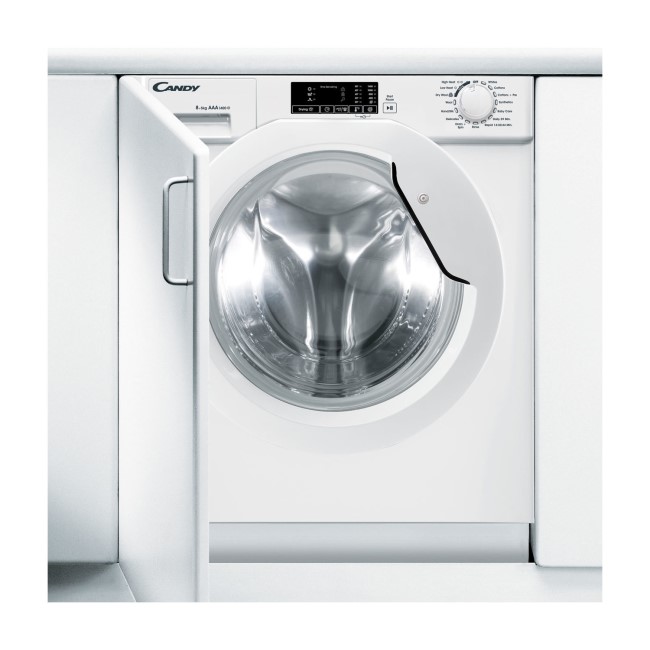 Candy CBWD8514D80 8kg Wash 5kg Dry Integrated Washer Dryer