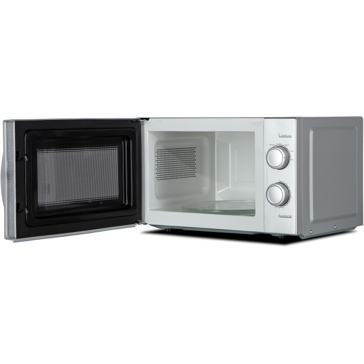 Candy CMW2070S 700W 20L Freestanding Microwave Oven - Silver