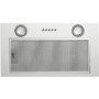 CDA CCA52SI 50cm Canopy Cooker Hood - Silver