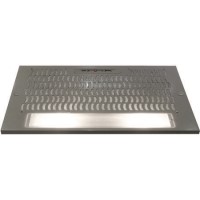 CDA CCA51SI 510mm Wide Canopy Cooker Hood - Silver