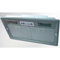 Beko CCB6254S 52cm Wide Canopy Hood Silver