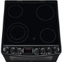 AEG 60cm Double Oven Electric Cooker - Black