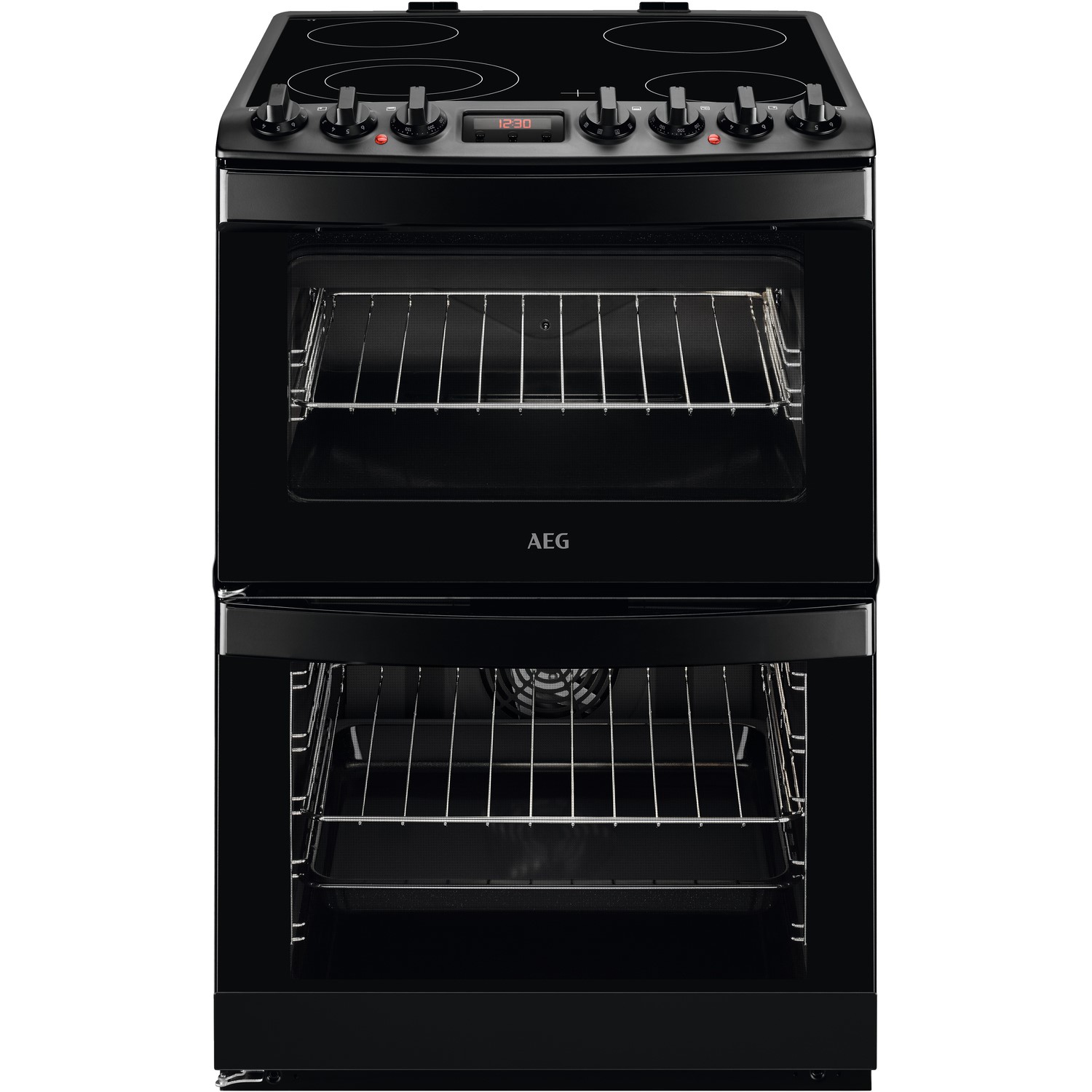 AEG CCB6740MCB 60cm Electric Cooker - Matte Black