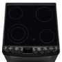 AEG 60cm Electric Cooker - Matte Black