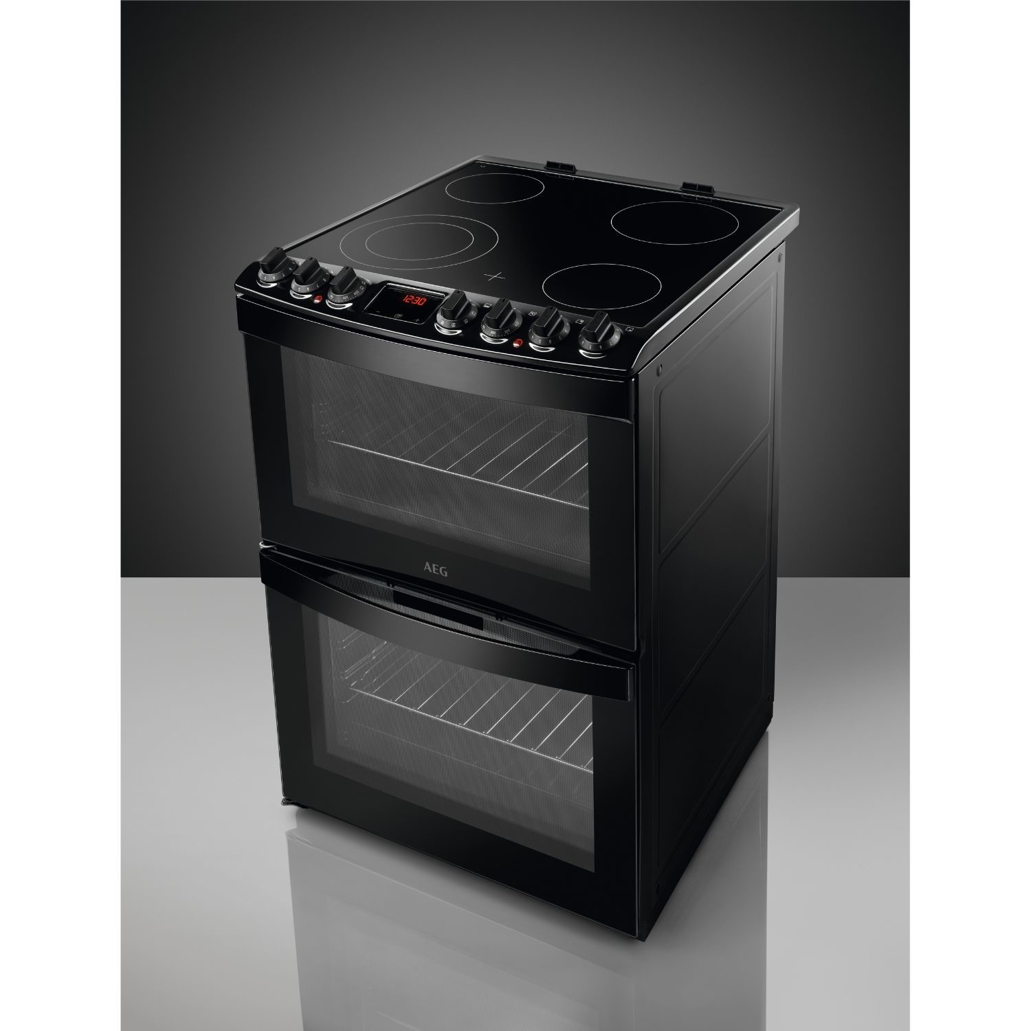 AEG CCB6741ACB 6000 Series 60cm Electric Cooker - Black AEG CCB6741ACB 6000 Series 60cm Electric Cooker - Black