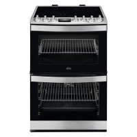 AEG 6000 Series 60cm Electric Cooker - Stainless Steel AEG 6000 Series 60cm Electric Cooker - Stainless Steel