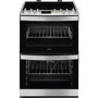 AEG CCB6760ACM 60cm Double Oven Electric Cooker - Stainless Steel