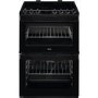 AEG CCB6761ACB 60cm Double Oven Electric Cooker With Ceramic Hob - Black