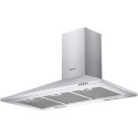 CCE119/1X Candy 90cm Chimney Cooker Hood - Stainless Steel