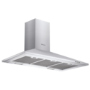 Refurbished Candy CCE119/1X 90cm Chimney Cooker Hood Stainless Steel