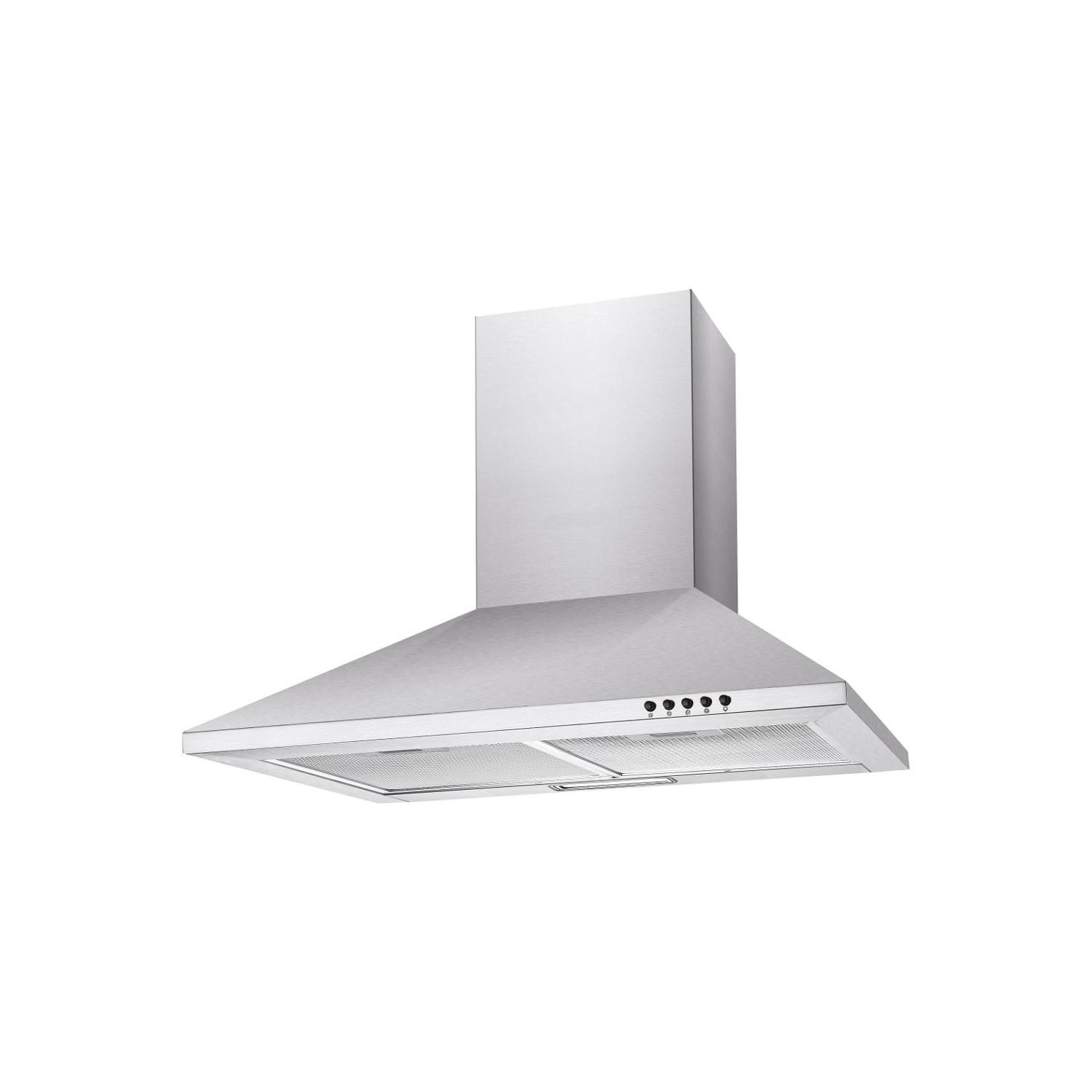 Refurbished Candy CCE60NX 60cm Chimney Cooker Hood Stainless Steel