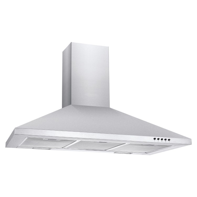Candy 90cm Chimney Cooker Hood - Stainless Steel