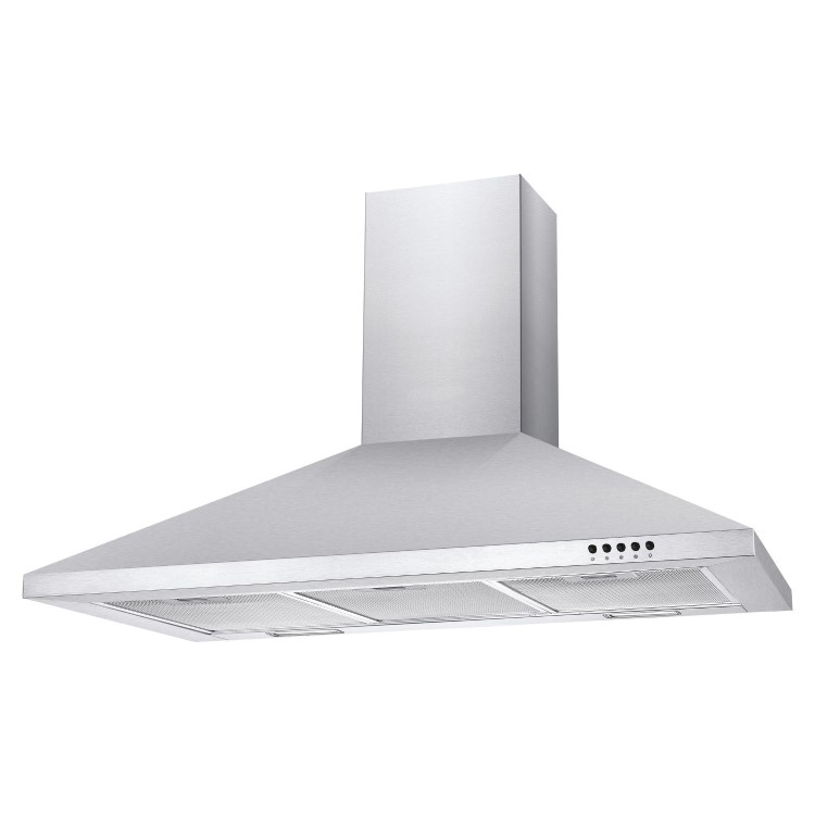 Candy 90cm Chimney Cooker Hood - Stainless Steel
