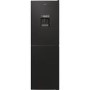 Candy 246 Litre 50/50 Freestanding Fridge Freezer With Extra Large Salad Crisper - Black