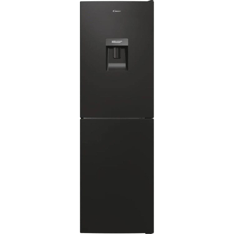 Candy 246 Litre 50/50 Freestanding Fridge Freezer With Extra Large Salad Crisper - Black