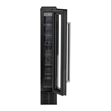 Refurbished Candy CCVB15UK/1 Integrated 7 Bottle Single Zone Wine Cooler Black