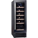 A1/CCVB30UK/1 Refurbished Candy CCVB30UK/1 Integrated 19 Bottle Single Slimline Wine Cooler Black