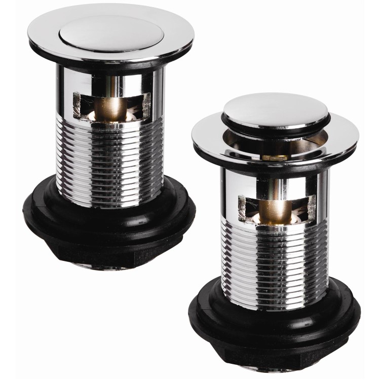 Brass Click Clack Waste slotted