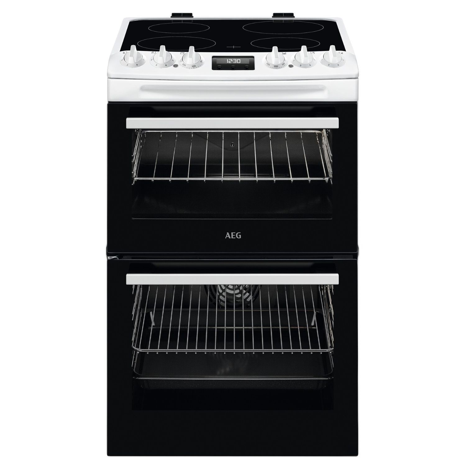 AEG CCX1530ACW 55cm Electric Cooker - White AEG CCX1530ACW 55cm Electric Cooker - White