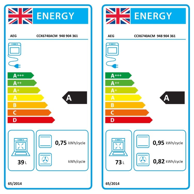 AEG 6000 Series 60cm Electric Cooker with Air Fry Function - Stainless Steel
