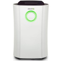 GRADE A2 - electriQ 12L Low-Energy Laundry Dehumidifier and Anti-Bacterial UV/HEPA Air Purifier 