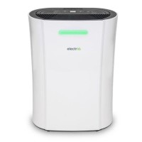 GRADE A1 - electriQ 12 litre Dehumidifier for 3 bed house with Digital Humidistat and Air Purifier