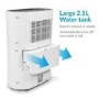 GRADE A1 - electriQ 12 litre Dehumidifier for 3 bed house with Digital Humidistat and Air Purifier