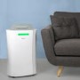 GRADE A2 - electriQ CD12LE PRO 12L Low Energy Smart App WIFI Dehumidifier for up to 3 bed house with Plasma Air Purifier 