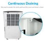 GRADE A2 - electriQ CD12LE PRO 12L Low Energy Smart App WIFI Dehumidifier for up to 3 bed house with Plasma Air Purifier 
