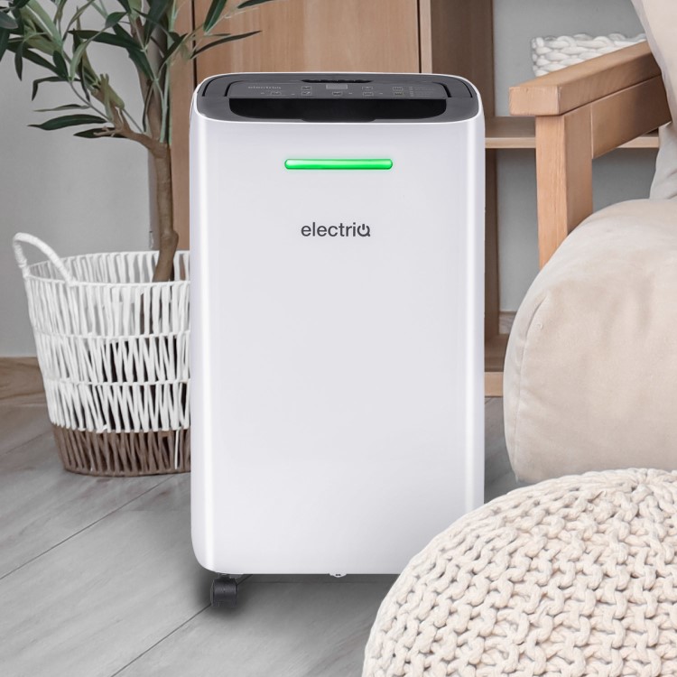 electriQ Essential 12L Quiet Low-Energy Smart Dehumidifier