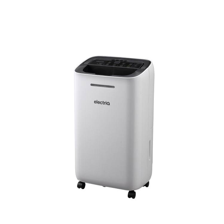 Refurbished electriQ 12 Litre Dehumidifier with Digital Humidistat and Air Purifier