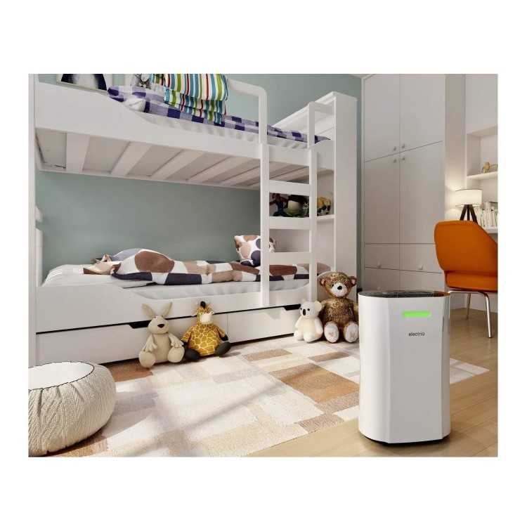 electriQ 12 Litre Dehumidifier with Digital Humidistat and Air Purifier