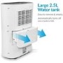 electriQ 12 Litre Dehumidifier with Digital Humidistat and Air Purifier