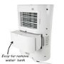 Refurbished electriQ 12 Litre Dehumidifier with Digital Humidistat and Air Purifier