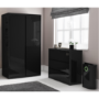 GRADE A2 - electriQ 20L Low Energy Premium Black Dehumidifier for 2 to 5 bed houses