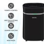 GRADE A2 - electriQ 20L Low-Energy Quiet Anti Bacterial Compressor Dehumidifier and HEPA Air Purifier