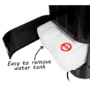 GRADE A2 - electriQ 20L Low Energy Premium Black Dehumidifier for 2 to 5 bed houses