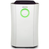 GRADE A1 - ElectriQ 20L Low Energy anti-bacterial Dehumidifier with large tank great for any house up to 5 bedrooms with Digital Humidistat and UV Plasma Air Purifier