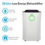 electriQ 20 Litre Low Energy UV Antibacterial WHICH Best Buy Dehumidifier