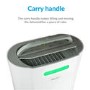 GRADE A2 - electriQ 20L Low-Energy Smart Quiet Anti Bacterial Compressor Dehumidifier and HEPA Air Purifier