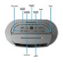 GRADE A2 - electriQ 20L Low-Energy Smart Quiet Anti Bacterial Compressor Dehumidifier and HEPA Air Purifier