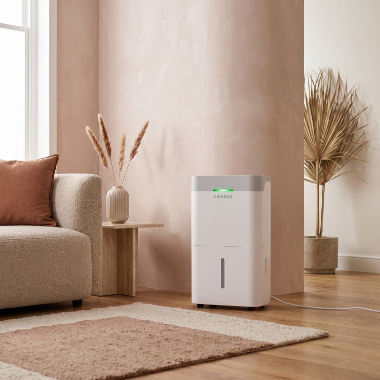 electriQ EcoPlus 12L Smart Laundry Dehumidifier & Air Purifier