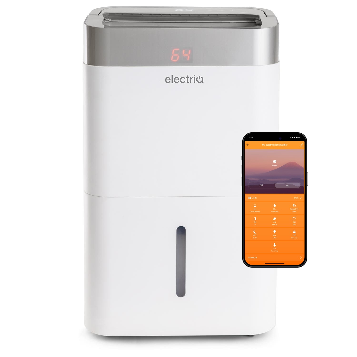 electriQ 25L Smart Laundry Low Energy Dehumidifier - 2 Year Warranty electriQ 25L Smart Laundry Low Energy Dehumidifier - 2 Year Warranty