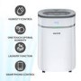 Refurbished electriQ 25 Litre Smart App Alexa Low Energy Dehumidifier with HEPA and UV Air Purifier