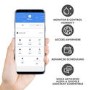 Refurbished electriQ 25 Litre Smart App Alexa Low Energy Dehumidifier with HEPA and UV Air Purifier